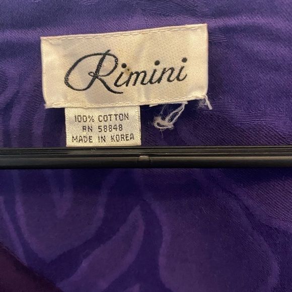RIMINI 2 PIECE PURPLE SKIRT SUIT SIZE 16 - Picture 5 of 12